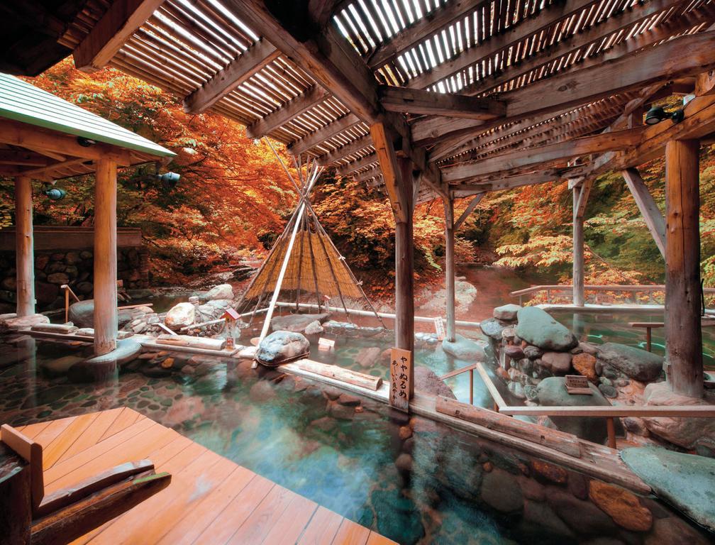 Sakunami Onsen Yuzukushi Salon Ichinobo Sendai Ngoại thất bức ảnh